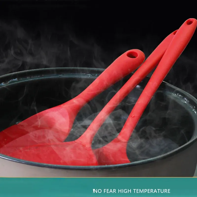 Set de 10 Ustensiles de Cuisine en Silicone Écologique et Résistant à la Chaleur