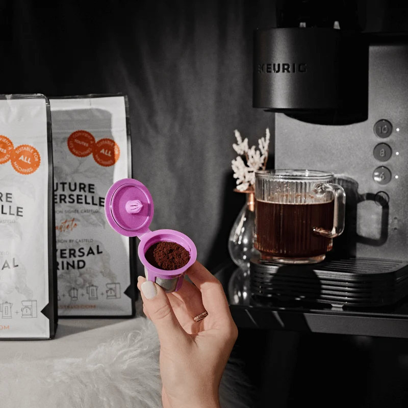 Capsule réutilisable compatible avec KEURIG