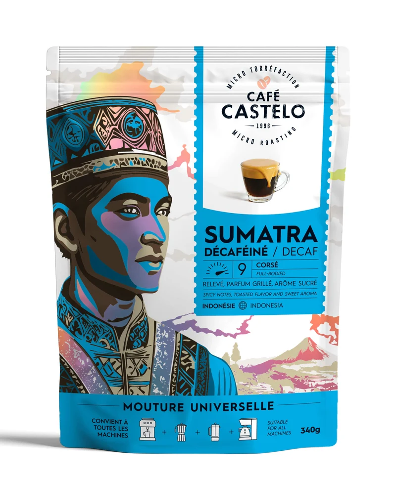 DÉCAFÉINÉ SUMATRA - Mouture Universelle