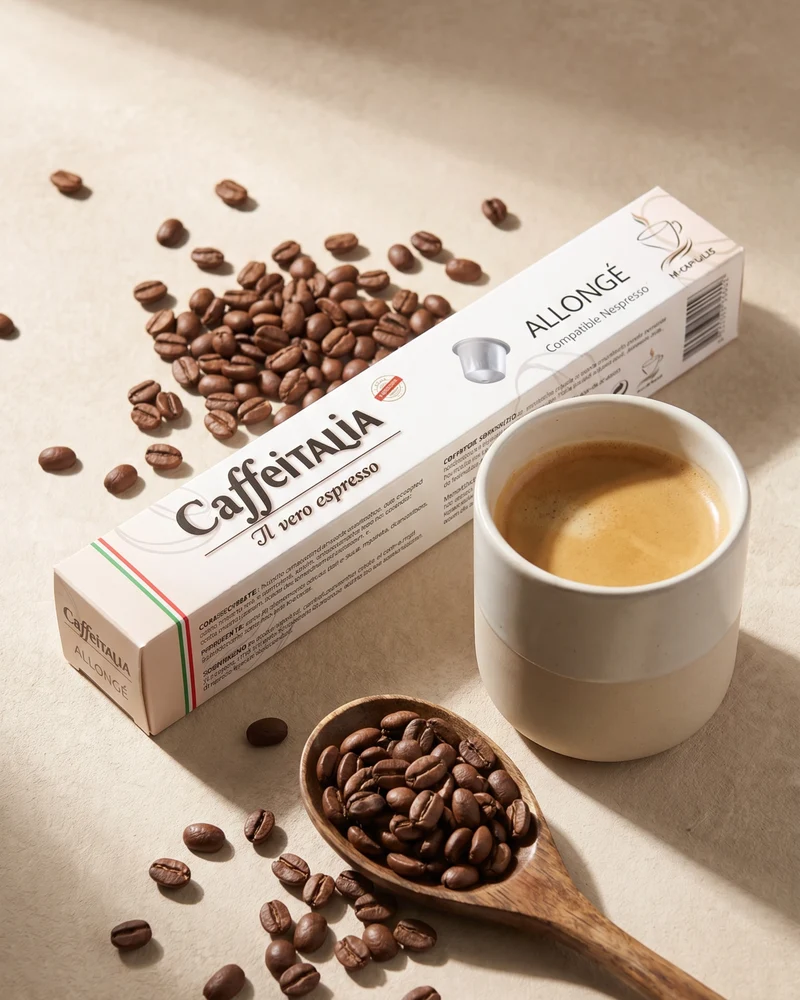 Allongé – 10 Capsules Compatibles Nespresso
