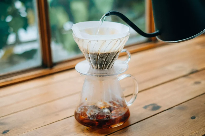 Kit V60 en verre Hario Simply 1-4 tasses