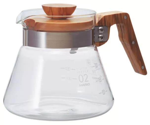 Carafe en bois d'olivier HARIO 600ml
