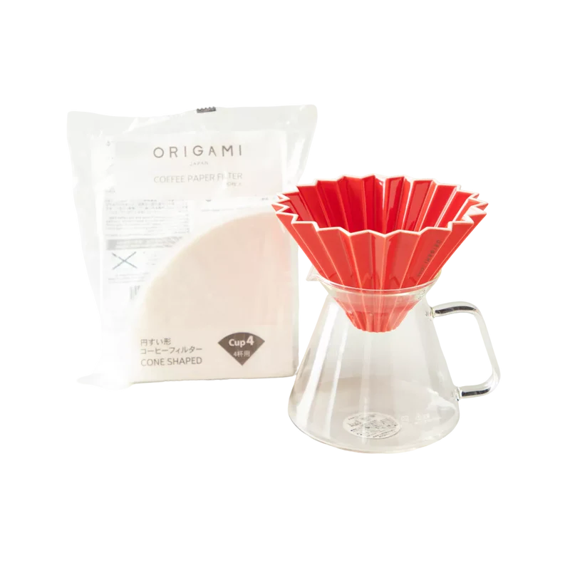 Coffret Origami ORIGAMI - Kit Dripper M + carafe + filtres