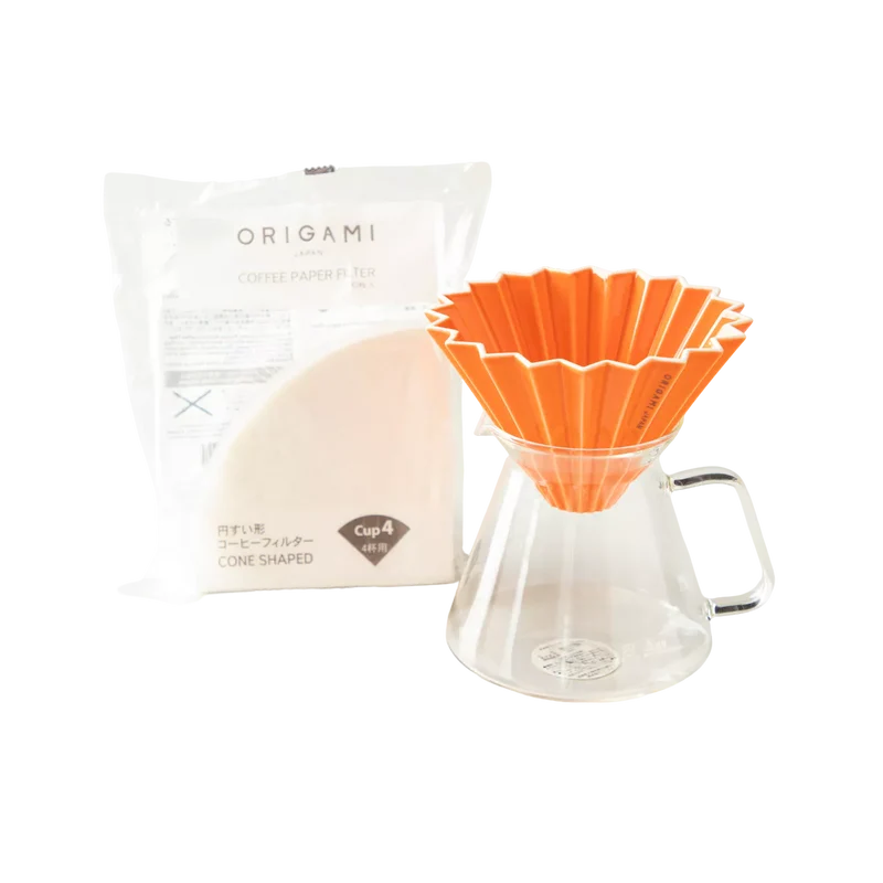 Coffret Origami ORIGAMI - Kit Dripper M + carafe + filtres