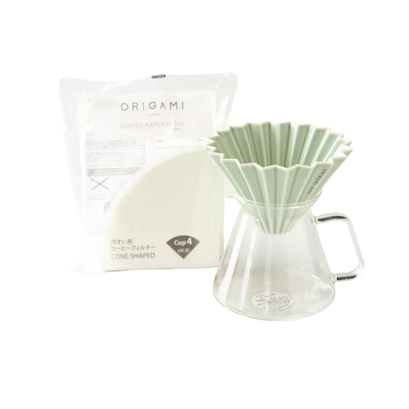 Coffret Origami ORIGAMI - Kit Dripper M + carafe + filtres