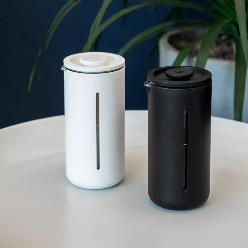 Cafetière à piston Small U TIMEMORE 450ml Blanc-Noire