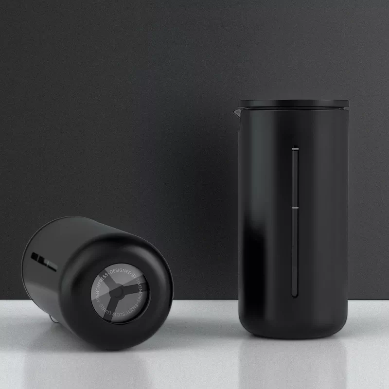 Cafetière à piston Small U TIMEMORE 450ml Blanc-Noire