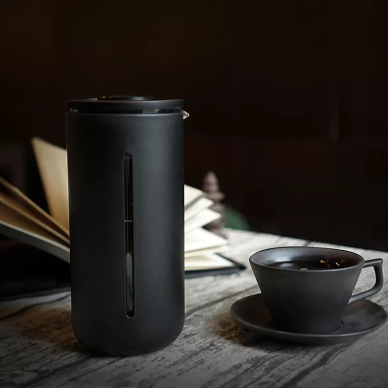 Cafetière à piston Small U TIMEMORE 450ml Blanc-Noire
