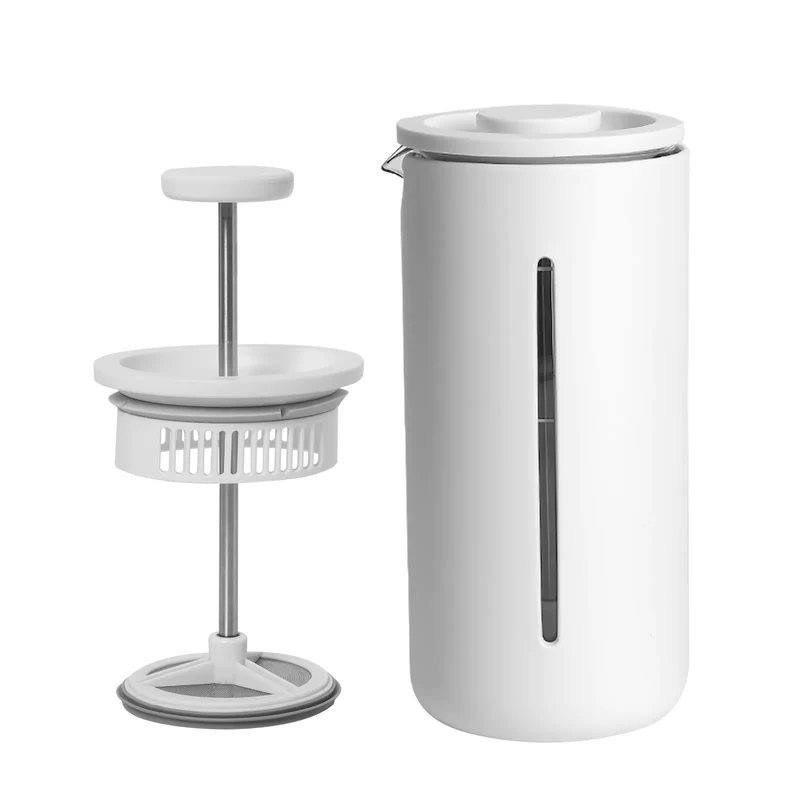 Cafetière à piston Small U TIMEMORE 450ml Blanc-Noire