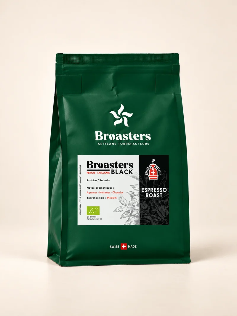 Café en grain Black Espresso Roast Bio