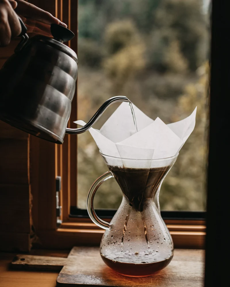 Cafetière Chemex avec poignée