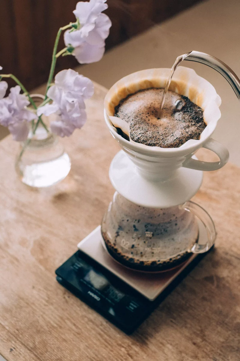 Balance Chronomètre Avec Plateau En Acier V60 - Hario
