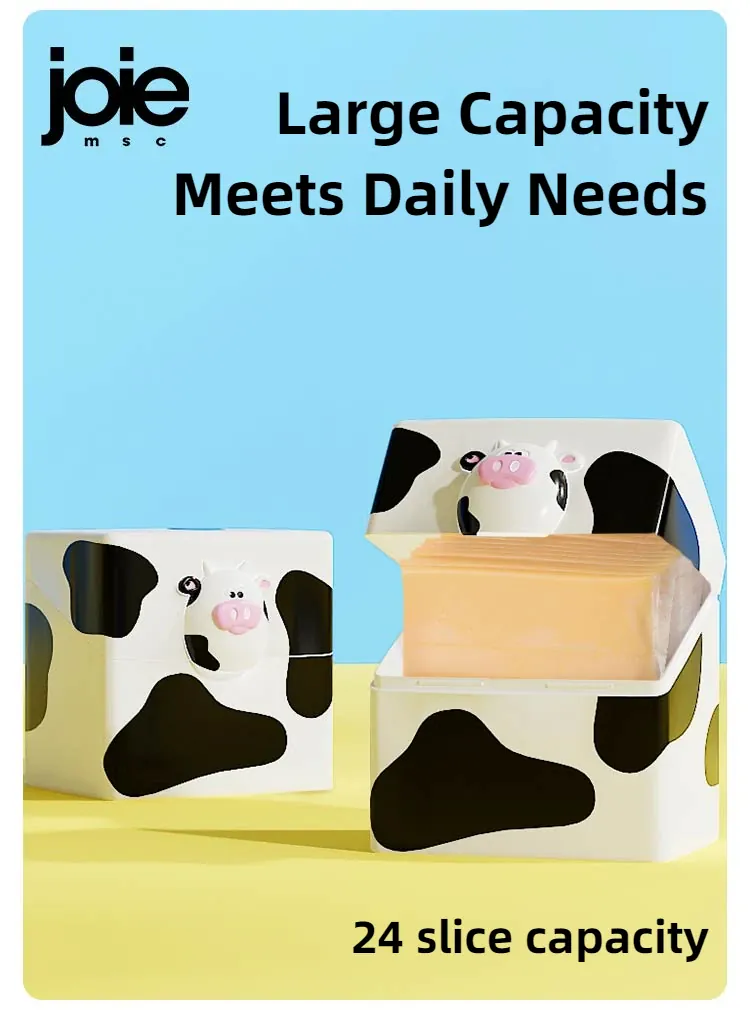 Boîte de Rangement Frigo pour Fromage | Design Mignon Hermétique