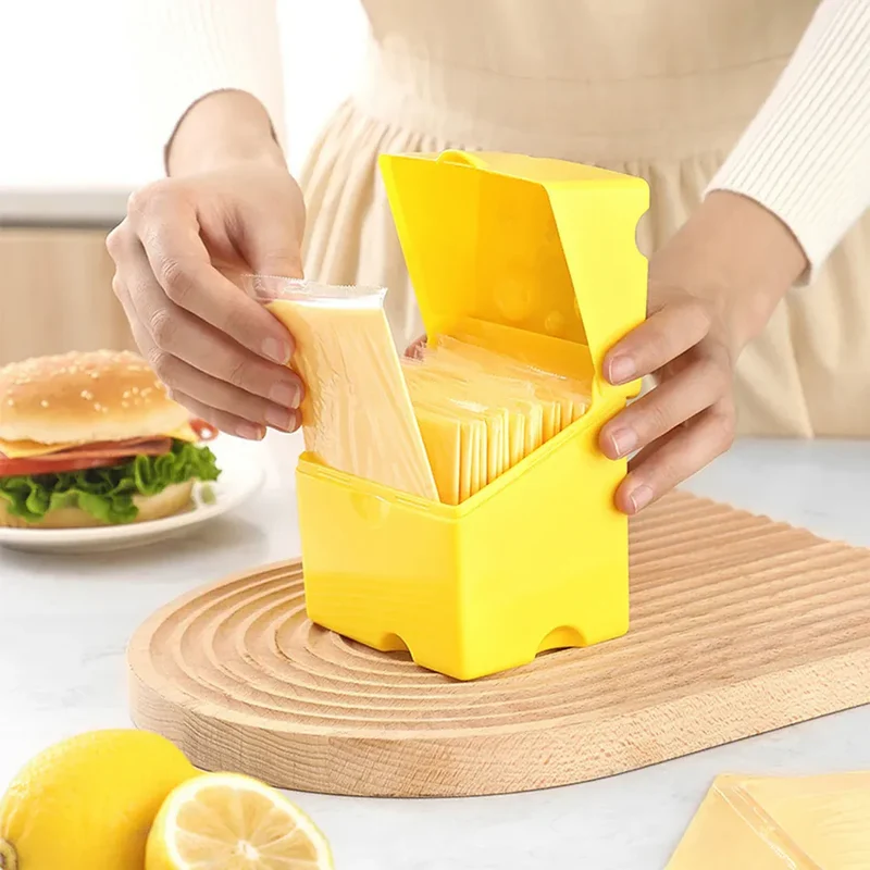 Boîte de Rangement pour Fromage - 500ml avec Couvercle Hermétique