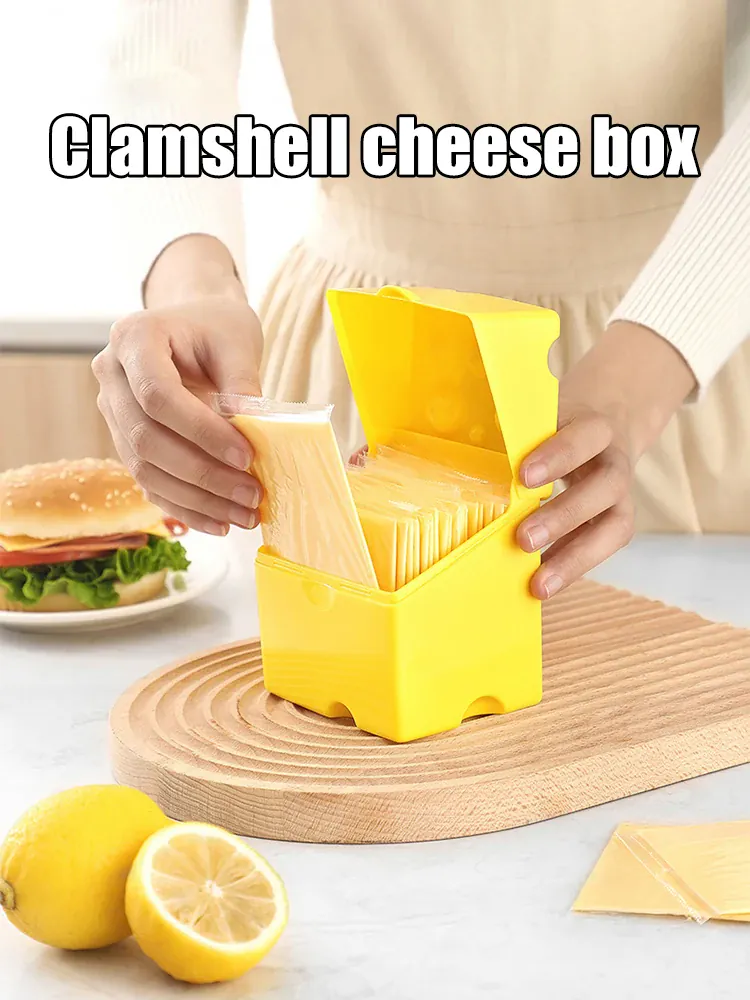 Boîte de Rangement pour Fromage - 500ml avec Couvercle Hermétique