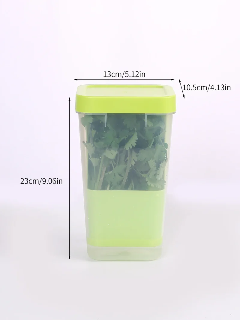 Bac de Rangement Frigo Hermétique pour Légumes Frais 2L