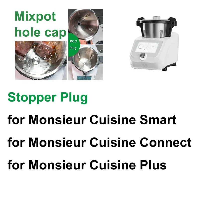 Bouchon d'Étanchéité en Silicone pour Monsieur Cuisine Connect / Smart / Plus / Compact