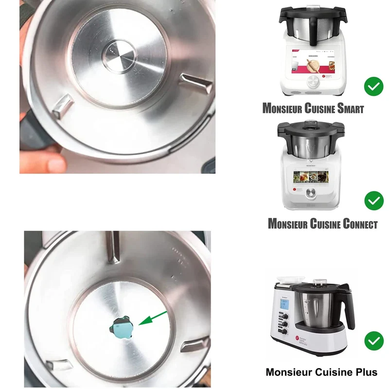 Bouchon d'Étanchéité en Silicone pour Monsieur Cuisine Connect / Smart / Plus / Compact
