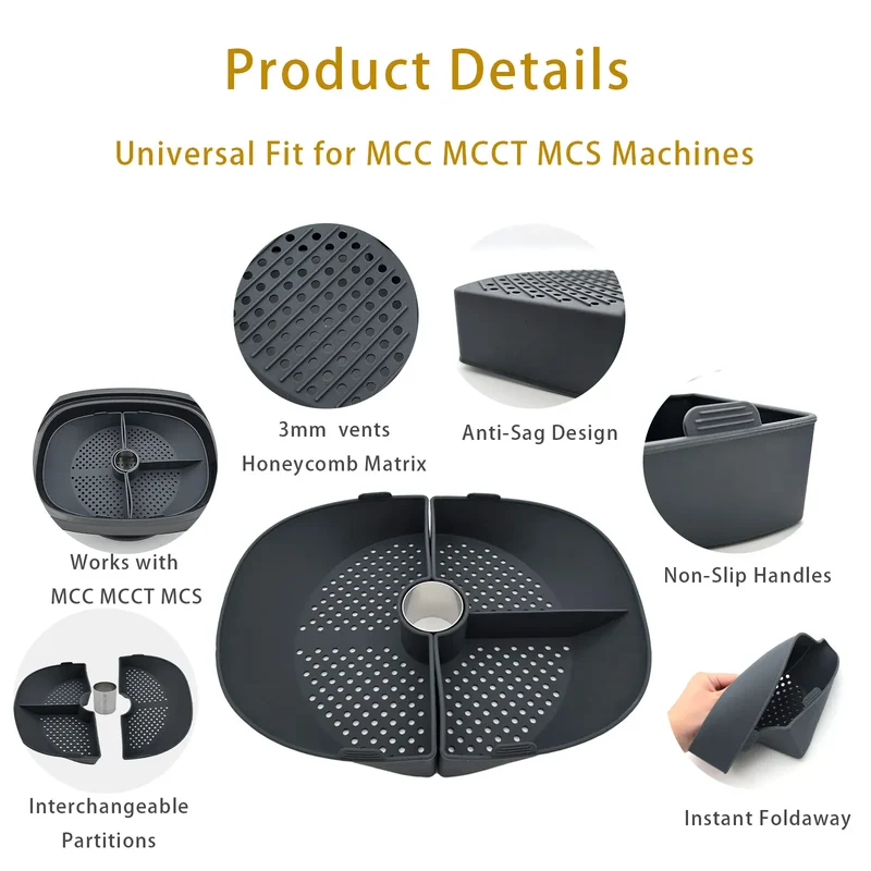 Accessoire Monsieur Cuisine Panier Vapeur Silicone - Compatible Connect Smart Trend