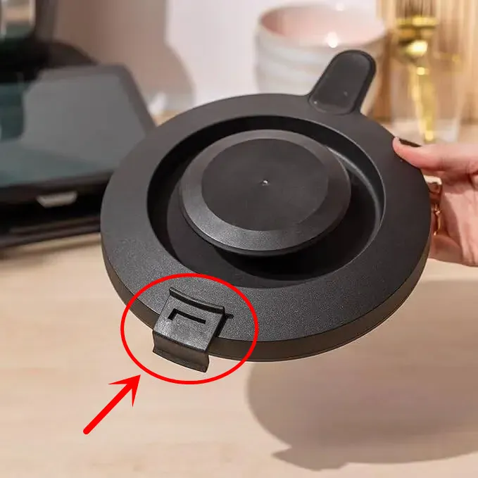 Couvercle Silicone Thermomix TM7 avec Clip de Sécurisation