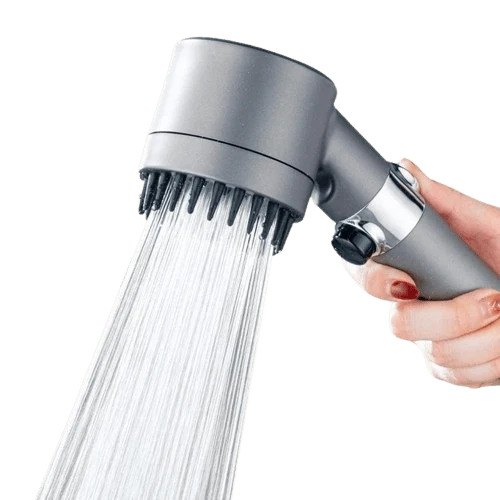 Pommeau de Douche à Haute Pression 3 Modes avec Filtre pour Salle de Bain