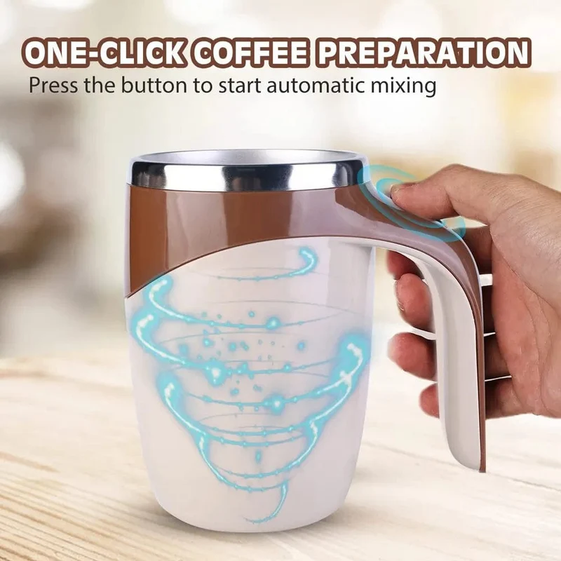 Mug Mélangeur Magnétique Rechargeable