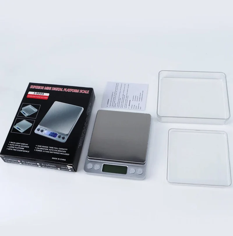Balance de précision digitale 3000g 0.1g LCD Cuisine Alimentaire 3Kg
