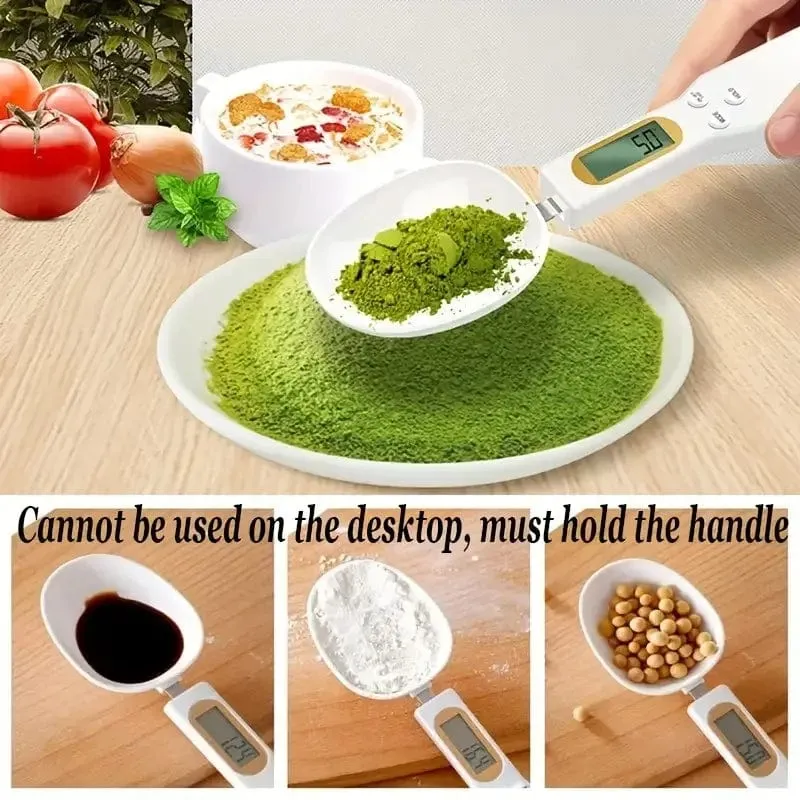 Balance de Cuisine et Cuillère pour Peser tous les Aliments