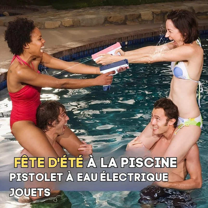 Pistolet à Eau Électrique Super Puissant AquaBlast