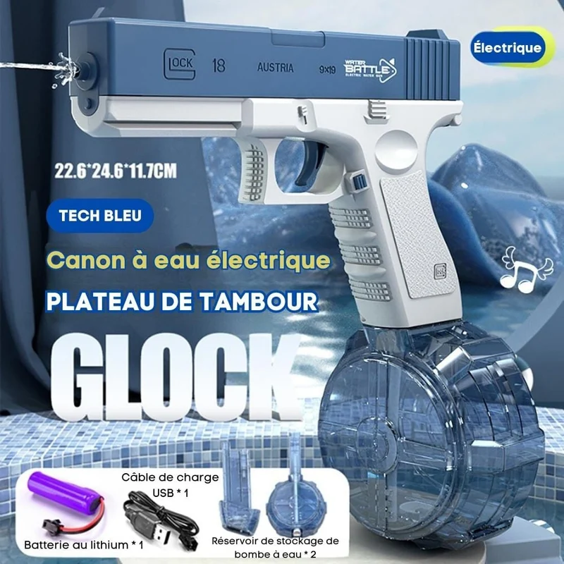 Pistolet à Eau Électrique Super Puissant AquaBlast