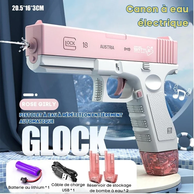 Pistolet à Eau Électrique Super Puissant AquaBlast