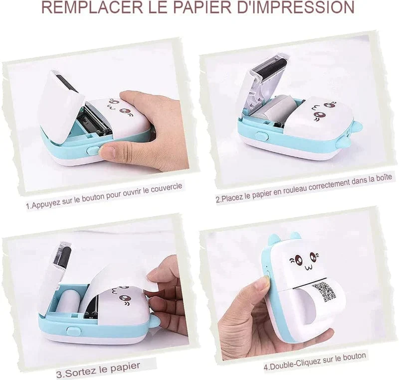 Imprimante étiquette mini et sans fil pour Smartphone - PrintEase