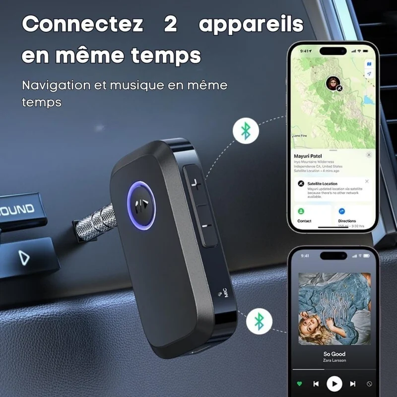 Kit Main Libre Voiture Bluetooth