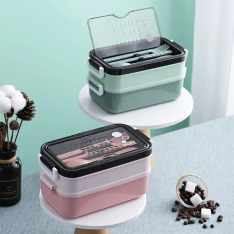 Lunchbox étanche avec couverts
