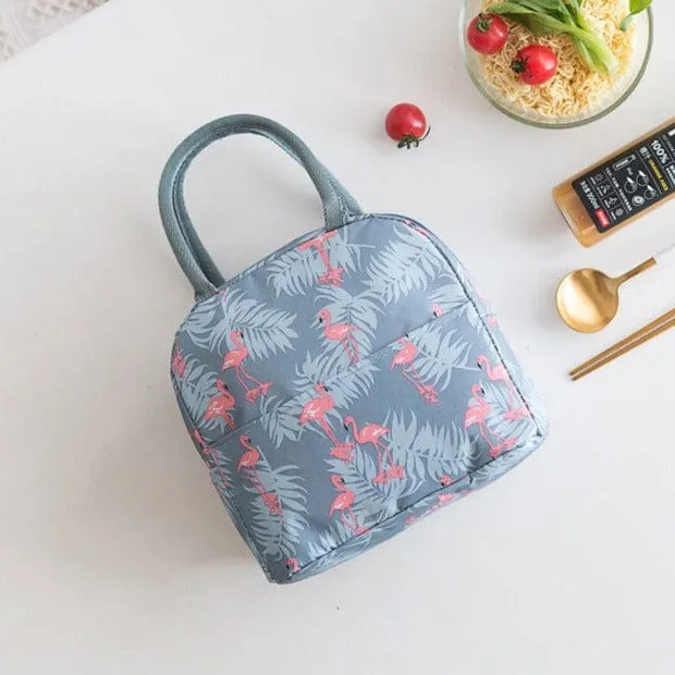 Sac à Lunchbox isotherme en tissu imprimé
