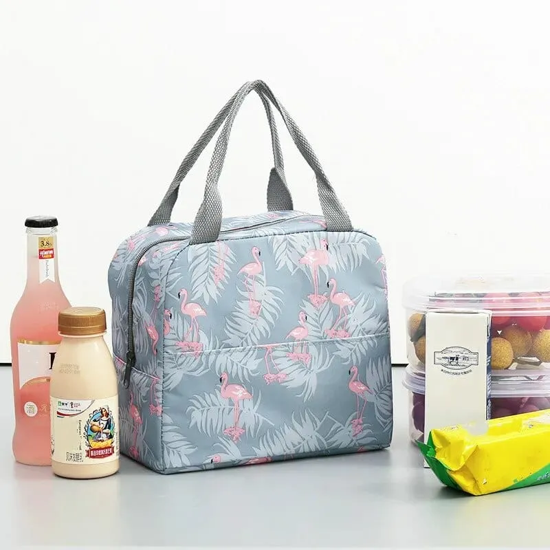 Sac à Lunchbox isotherme en tissu imprimé