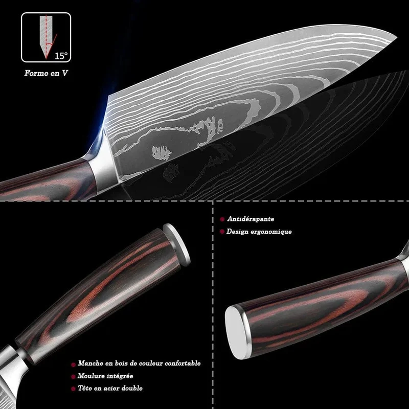 Couteau Japonais pour la Cuisine