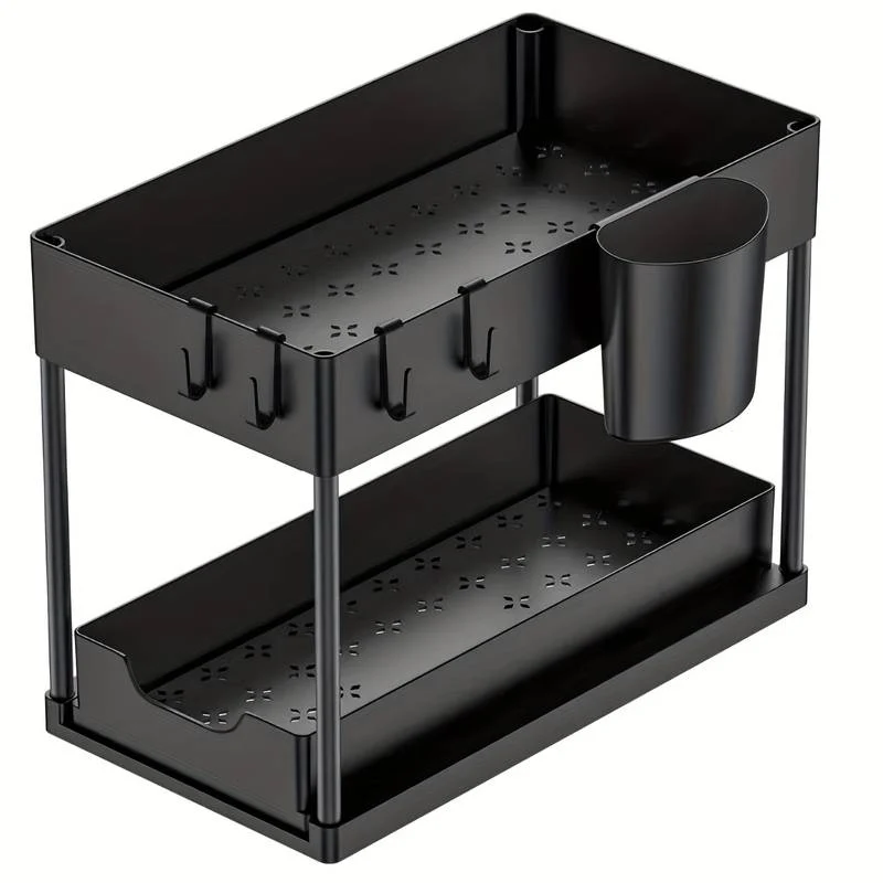 Tiroirs Coulissants de Rangement pour Cuisine et Salle de Bain