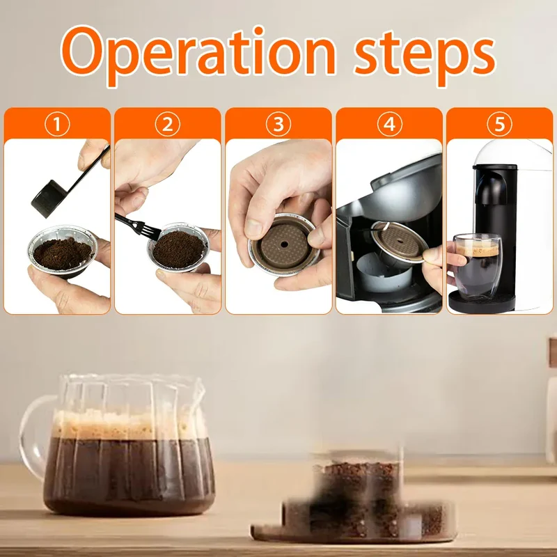 Couvercle Silicone Réutilisable pour Capsules Nespresso Vertuo