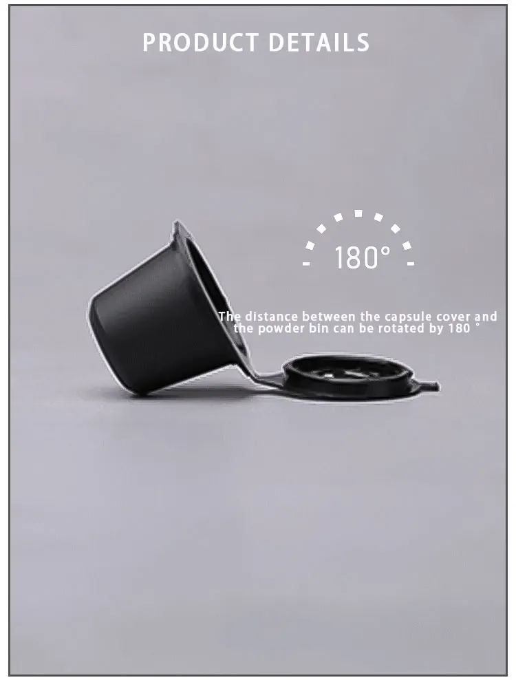 Capsules de Café Réutilisables Compatible Nespresso — Lot de 3 ou 6 Pièces avec Cuillère et Brosse