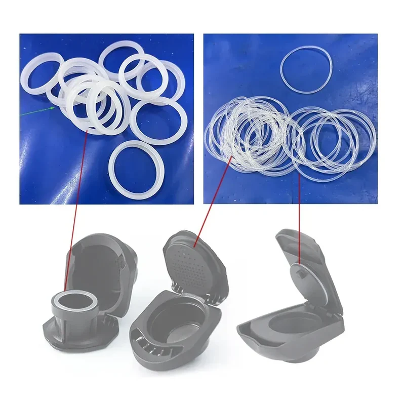 Joints Silicone O-Ring Compatible Dolce Gusto – Lot de 10 / 20 / 50 pièces