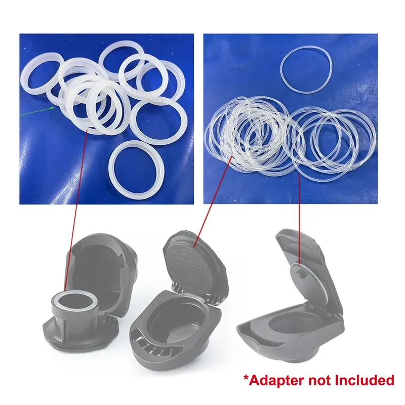 Joints Silicone O-Ring Compatible Dolce Gusto – Lot de 10 / 20 / 50 pièces