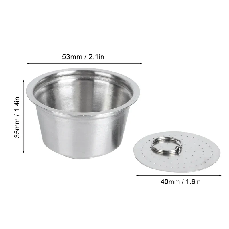 Capsule Café Réutilisable Inox Compatible Dolce Gusto