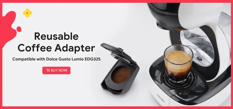 Adaptateur Capsule Réutilisable Compatible Dolce Gusto — Café Moulu ou Nespresso