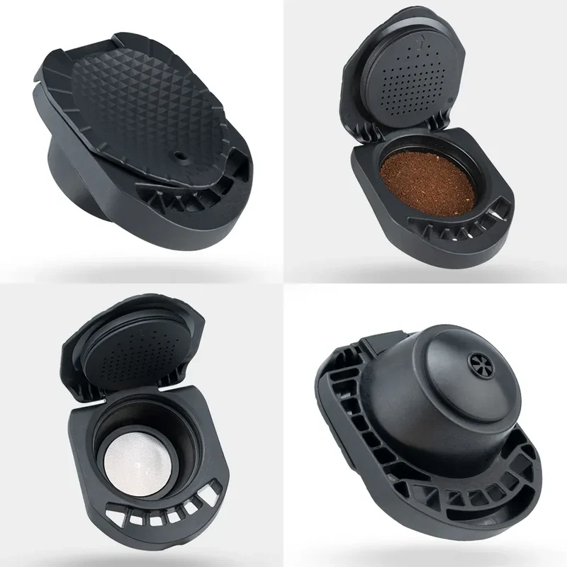 Adaptateur Capsule Réutilisable Compatible Dolce Gusto — Café Moulu ou Nespresso