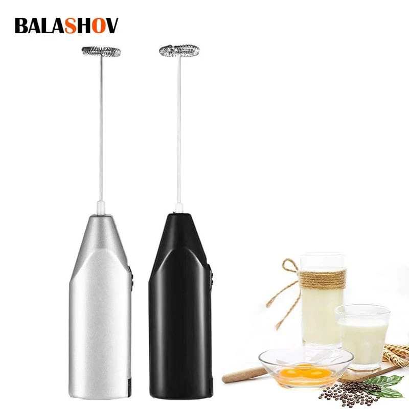 Fouet à lait électrique portable pour cappuccino et milkshake