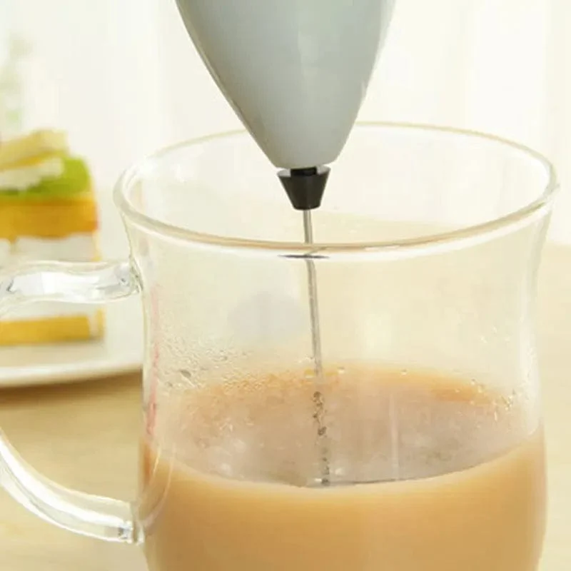 Fouet à lait électrique portable pour cappuccino et milkshake