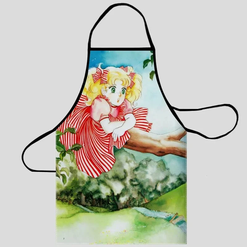 Tablier de Cuisine Oxford en Tissu pour Femmes - Tablier de Nettoyage Maison avec Poche