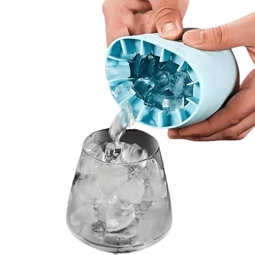 Moule à glaçons en silicone - Faites des glaçons en forme parfaite en un clin d'œil