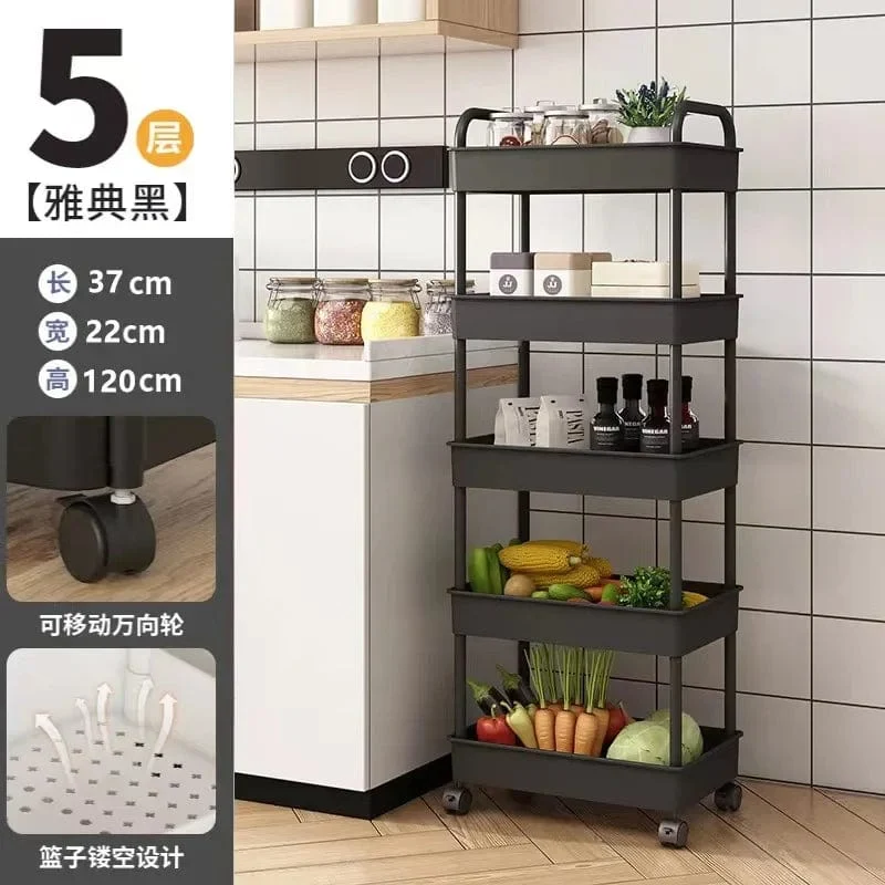Rangement multi-étages pour la cuisine, le sol, la chambre de bébé, les snacks, la salle de bain